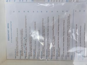 Vegan corn and zucchini fritters for breakfast at Lure in Port Douglas