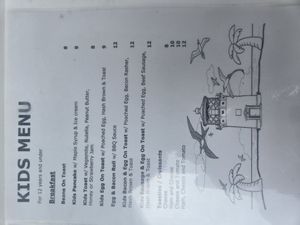 Toast available for kids at Lure in Port Douglas