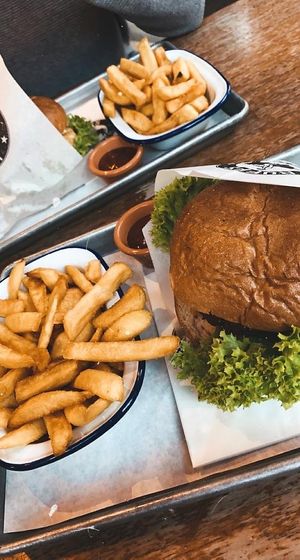 Gluten-free and vegan  Burger at Ruff's Burger - Glockenbach in Munich