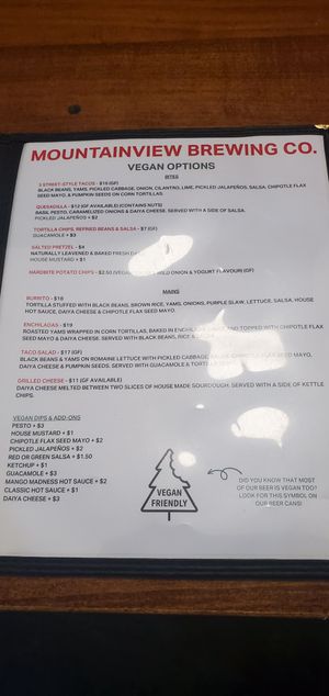  at Mountainview Brewing in Hope