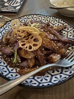 Spicy eggplant   at east in Auckland