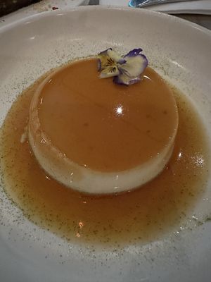 Kaffir crème caramel   at east in Auckland