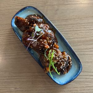 Ginger caramelized shiitake mushrooms #Veganuary at east in Auckland