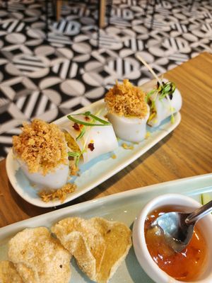 Chinese rice rolls at east in Auckland