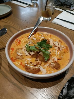 Incredible Vegan Massaman curry at east in Auckland