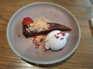 Dessert from the
'Trust the chef' menu - March 2025
 at east in Auckland