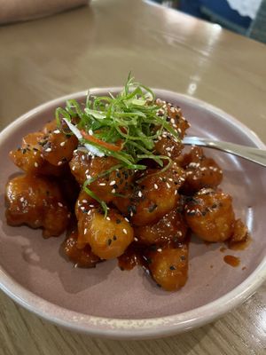 Gochujang cauliflower   at east in Auckland