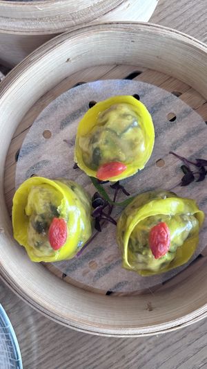Mushroom dumplings  at east in Auckland