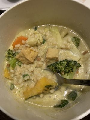 Vegetarian curry- green at Pho Lena in Anchorage