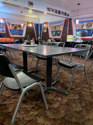 Seating at Pho Lena in Anchorage