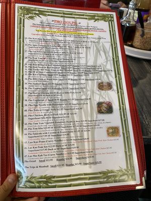 Page 4 at Pho Lena in Anchorage