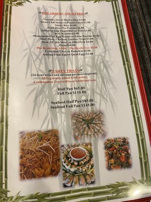 Menu page 10 at Pho Lena in Anchorage