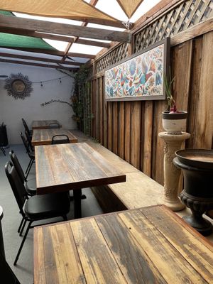 Back Patio at Sky Cafe in South San Francisco
