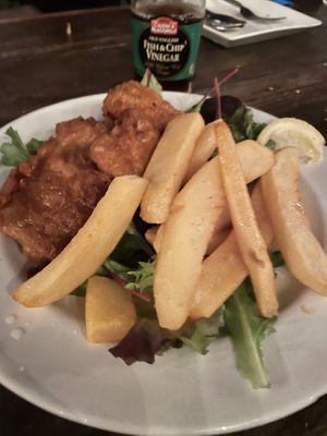 Fish n chips at Sky Cafe in South San Francisco