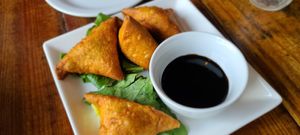 Samosa at Sky Cafe in South San Francisco