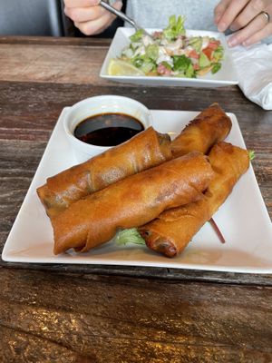 “Egg” rolls 🤤 at Sky Cafe in South San Francisco