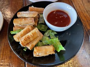 Lumpia at Sky Cafe in South San Francisco