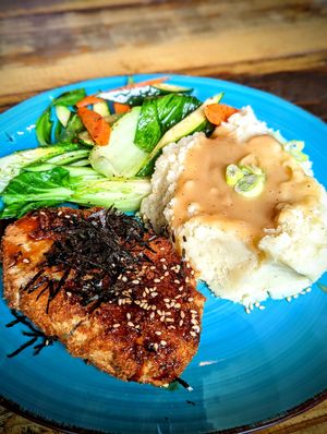 Chicken Katsu at Sky Cafe in South San Francisco