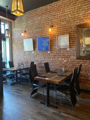 Cute Interior w/Lots of Wall Art  at Sky Cafe in South San Francisco