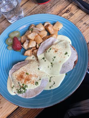 Eggs Benedict   at Sky Cafe in South San Francisco