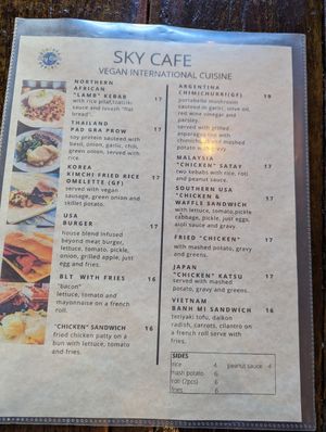  at Sky Cafe in South San Francisco