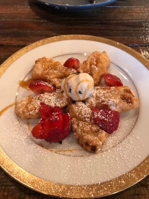 Dessert Special, fried bananas, very delicious at Sky Cafe in South San Francisco