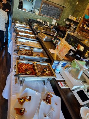 Thanksgiving feast!!! at Sky Cafe in South San Francisco