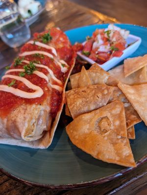 Wet Burrito at Sky Cafe in South San Francisco