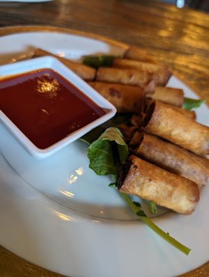 Lumpia at Sky Cafe in South San Francisco