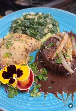 Filet Mignon at Sky Cafe in South San Francisco