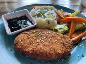 Japan “Chicken” Katsu  at Sky Cafe in South San Francisco
