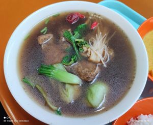 Bak Kut Teh Soup at Jin Xin 静心素食 in Central Singapore