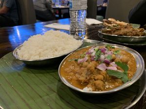 Channa masala at Kumar's Minneapolis in Apple Valley