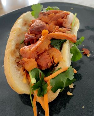 Vegan Soy Chicken Roll  at Bakery 127 in Pakenham