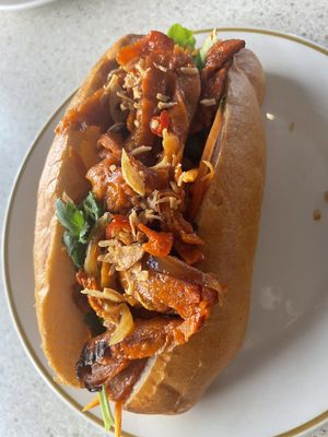 Vegan Soy Chicken Roll #Veganuary at Bakery 127 in Pakenham