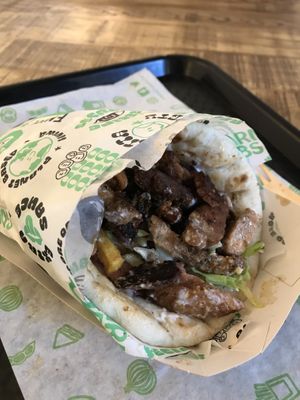 The best doner kebabs at What The Pitta in Manchester