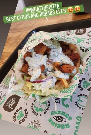   at What The Pitta in Manchester