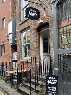   at What The Pitta in Manchester