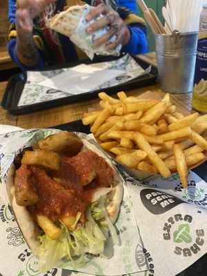   at What The Pitta in Manchester