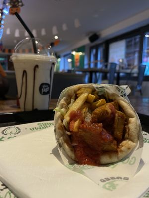   at What The Pitta in Manchester