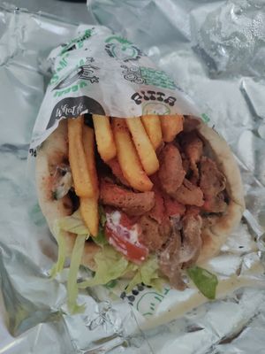 Gyros at What The Pitta in Manchester