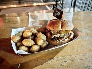   at The Hogless Roast in East London