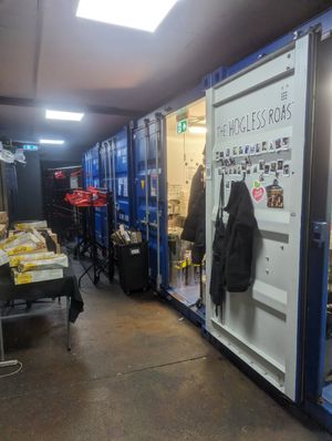 Kitchen at The Hogless Roast in East London