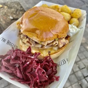   at The Hogless Roast in East London