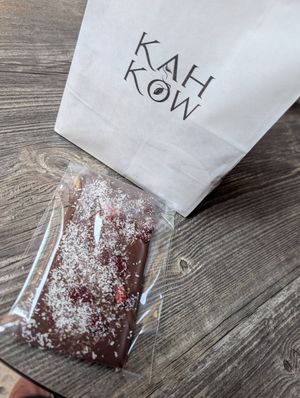 Finished chocolate at Kahkow Experience in Santo Domingo