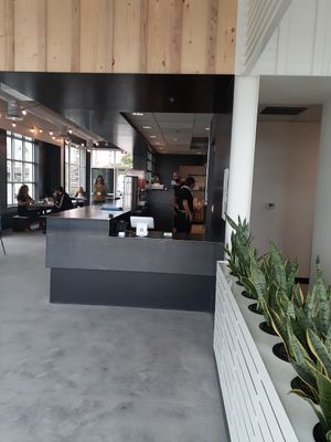 Counter/dining area at Beaut Burger in Phoenix