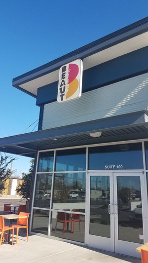 Outside at Beaut Burger in Phoenix