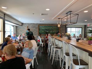 Indoor seating at Smith House in Marco Island