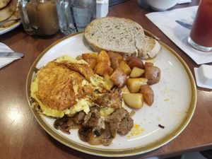 Just Egg omelet at Smith House in Marco Island