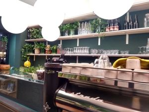 Bar at SITE x supernature in East London